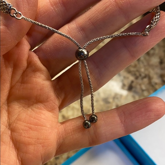 Sterling silver mesh bracelet - Picture 4 of 5